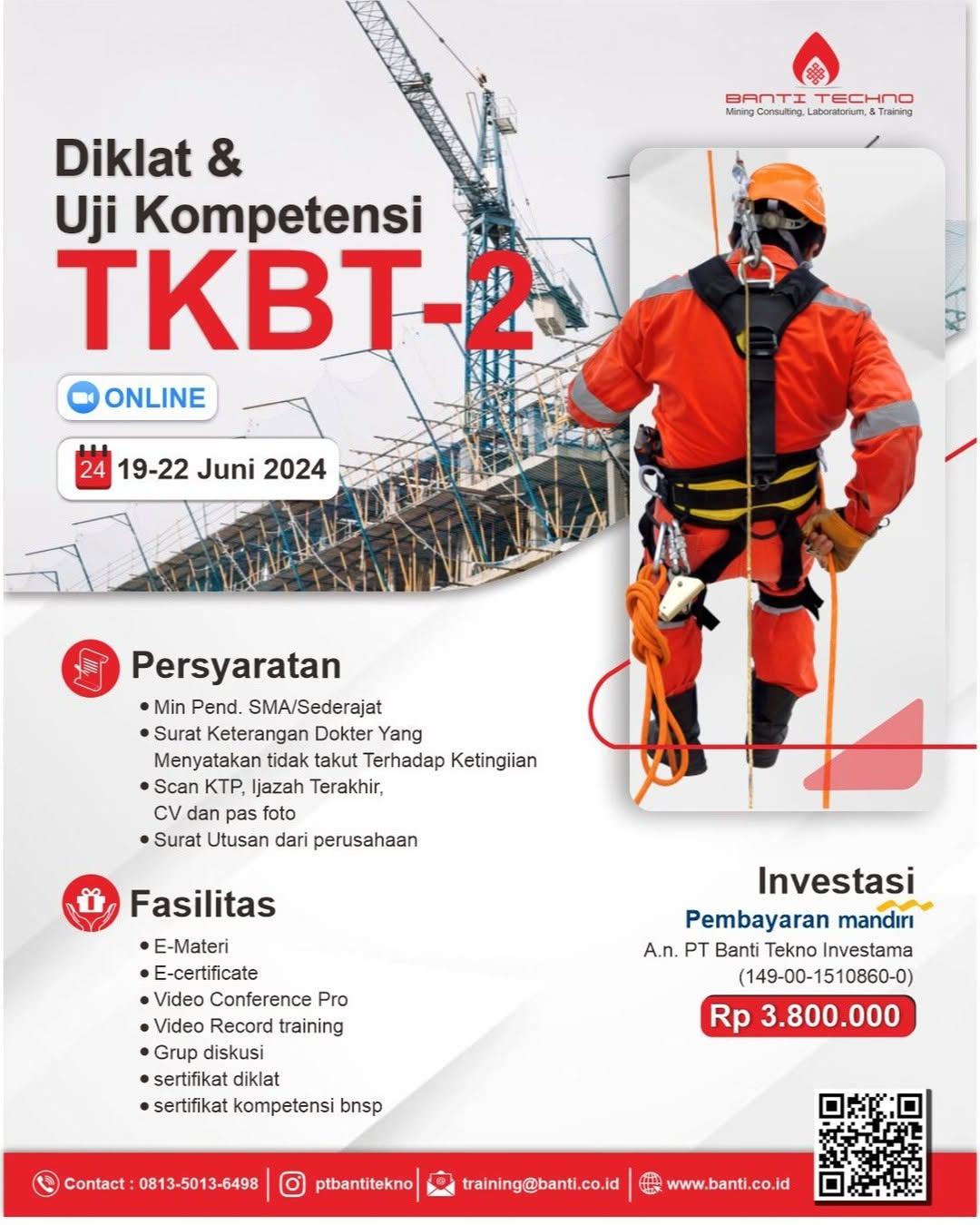 Keselamatan dimulai dari pelatihan dan sertifikasi yang tepat. Pastikan Anda dan tim Anda selalu siap untuk bekerja di ketinggian dengan aman dan percaya diri.