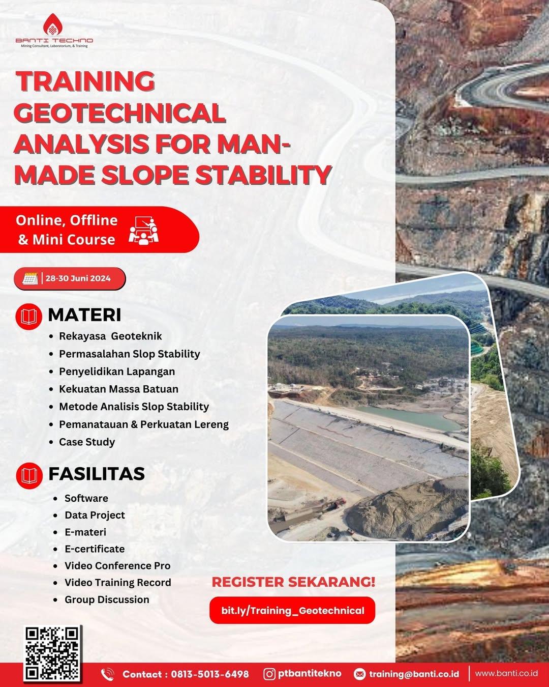Geoteknik adalah fondasi dari setiap operasi tambang yang aman dan efisien. Dengan pemahaman mendalam tentang struktur tanah dan batuan, memastikan stabilitas dan keselamatan di setiap langkah. Inilah kunci keberhasilan tambang kita!