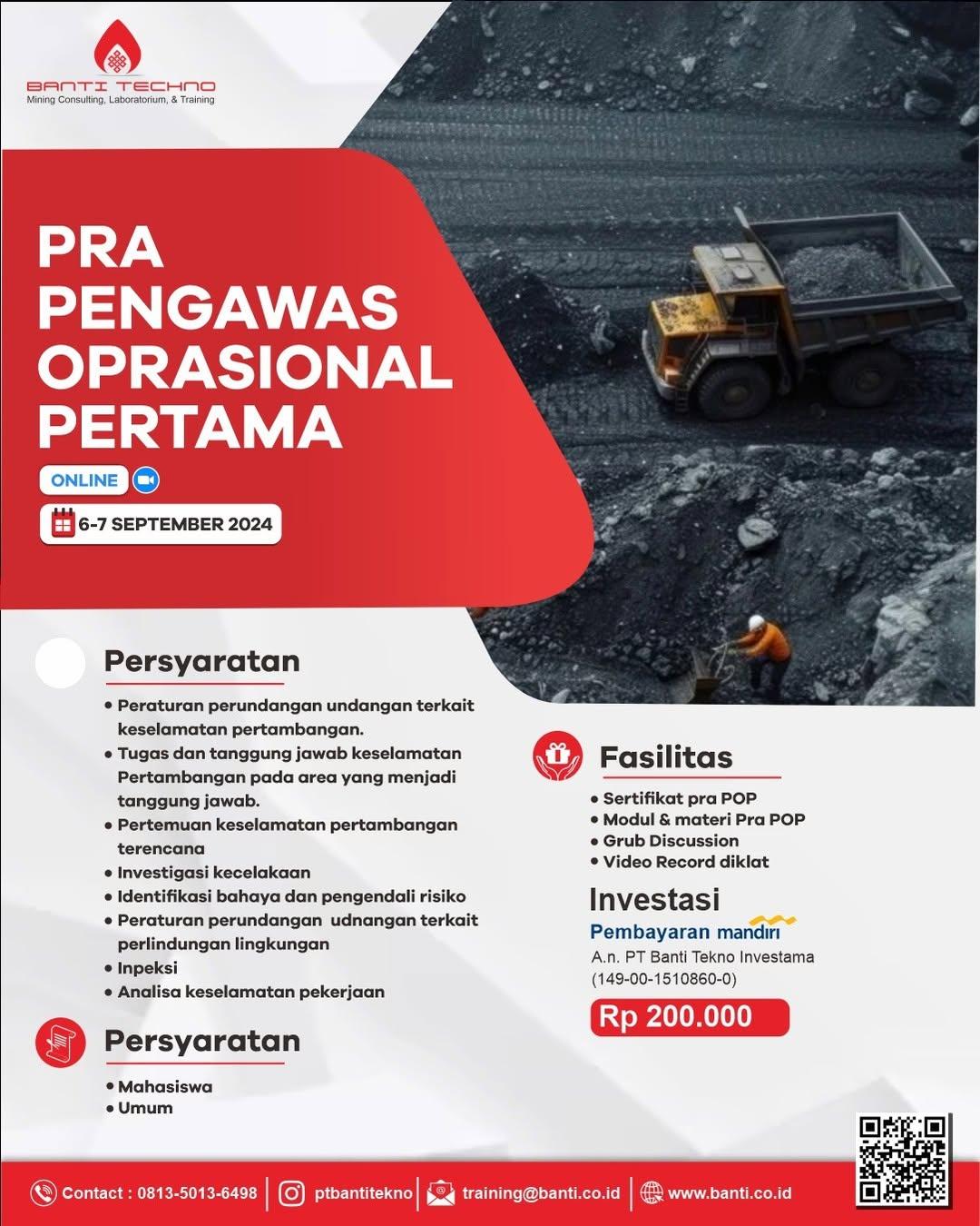 Ingin memiliki karir yang cemerlang di dunia pertambangan?