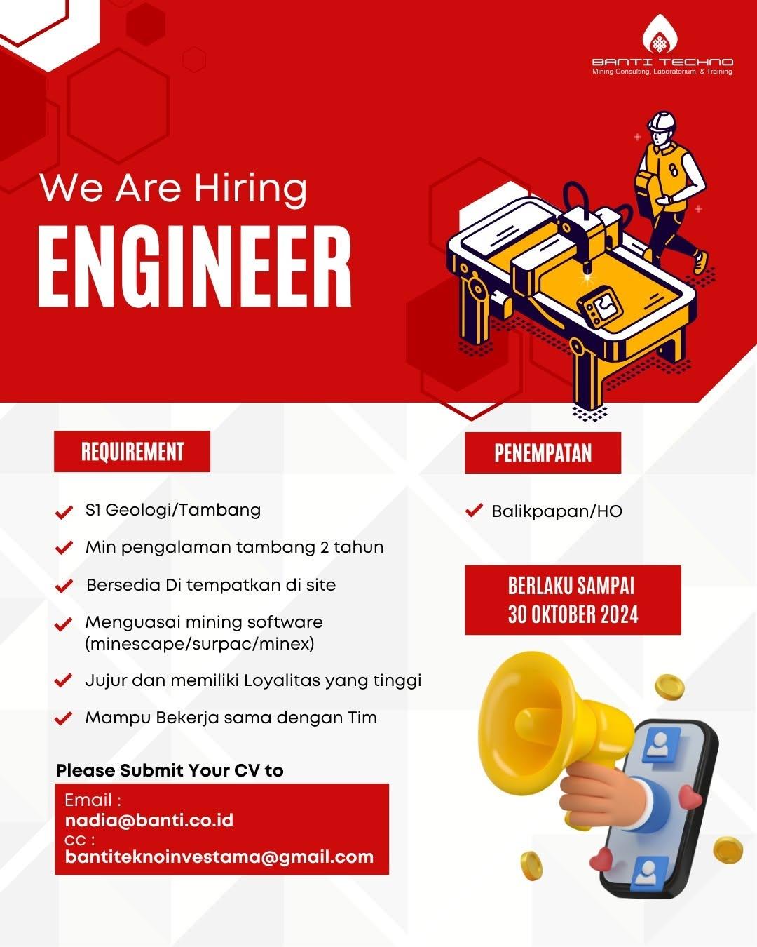 WE ARE HIRING