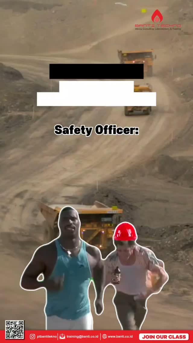 "Kalau mau lepas helm, lihat-lihat dulu ya! Nanti kelihatan pengawas! 😅"