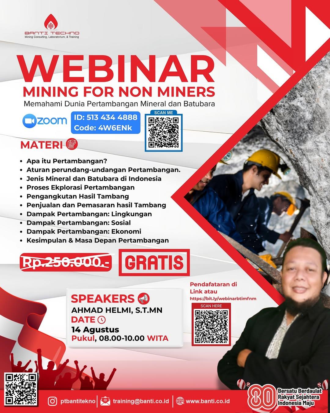 🔍 Tertarik memahami dunia pertambangan, tapi bukan dari latar belakang tambang?