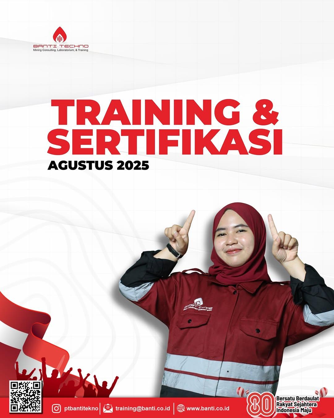 📣 Yuk Ikut BANTI TRAINING - Agustus 2025!