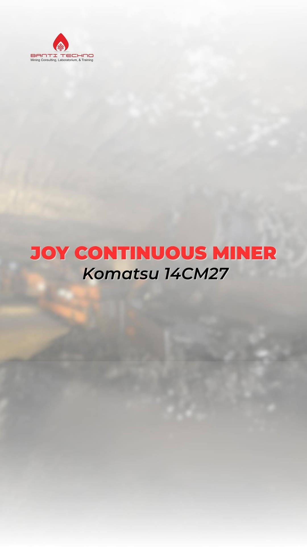 🚜 Kenalan dengan Komatsu Joy 14CM27