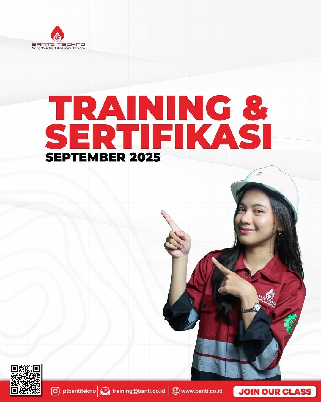 📣 Yuk Ikut BANTI TRAINING - September 2025!