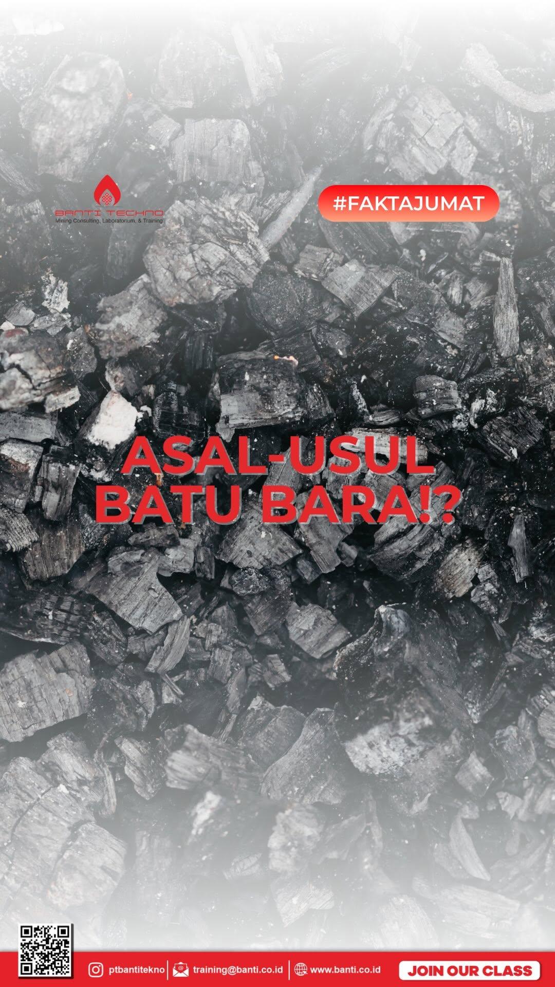 Batu bara bukan sekadar ‘batu hitam’. ⛏️