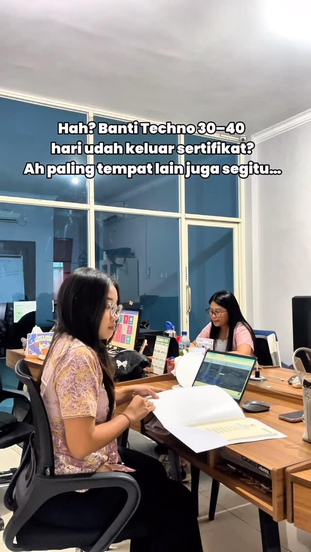 Hah? Sertifikat bisa keluar cuma 30–40 hari? 🤨