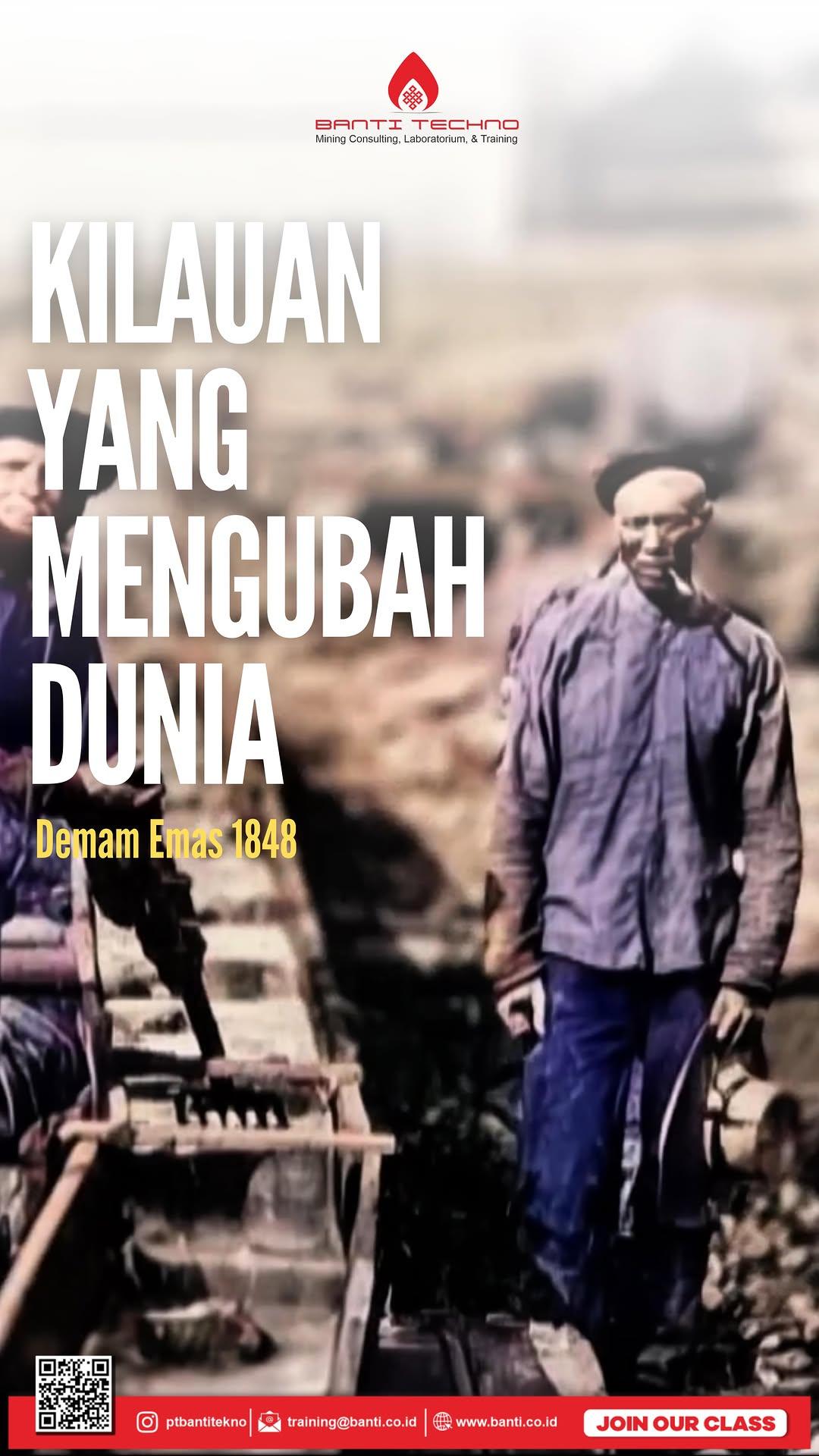 Kilau emas di Sungai American… mengubah segalanya.