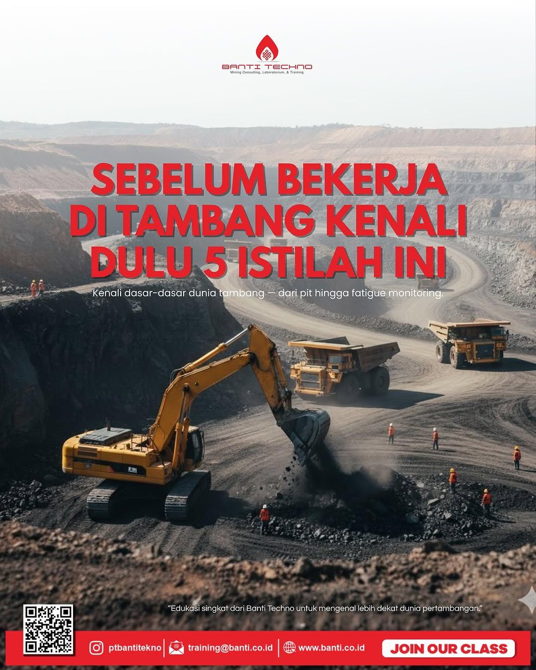 pernah ga sih kaliab dengar istilah Overburden, Pit, atau Fatigue tapi belum tahu maksudnya?