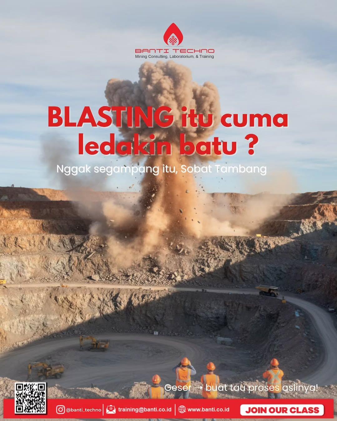 Pernah lihat ledakan di tambang dan mikir itu gampang? 😄