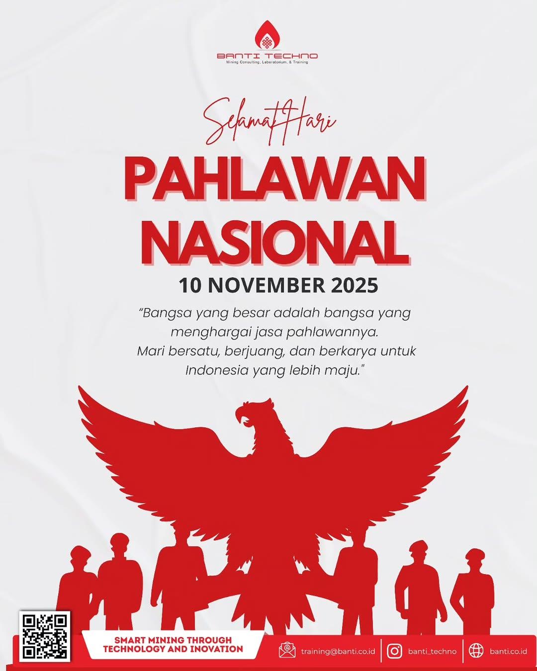 Bukan hanya mengenang, tapi melanjutkan perjuangan.