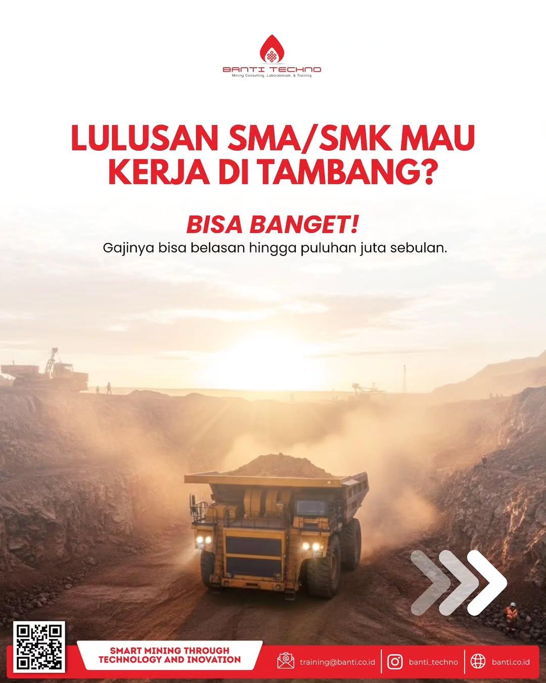 Fresh dari SMA/SMK tapi pengen kerja yang mantap dan punya masa depan jelas?