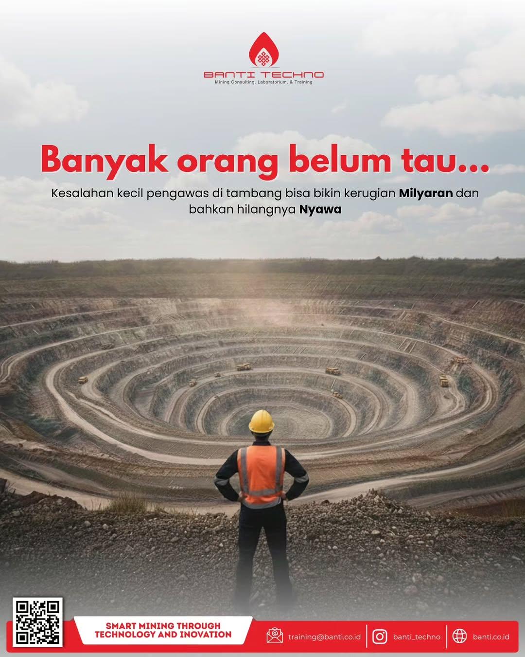 Setiap pengawas tambang memegang peran besar dalam menjaga keselamatan, efisiensi, dan kelancaran operasi di lapangan.Karena itu, kompetensi bukan lagi pilihan—tetapi kewajiban yang harus dipenuhi.