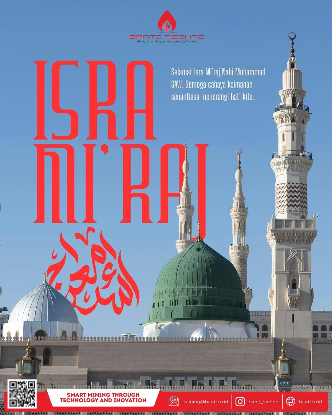 Selamat Isra Mi’raj Nabi Muhammad SAW ✨