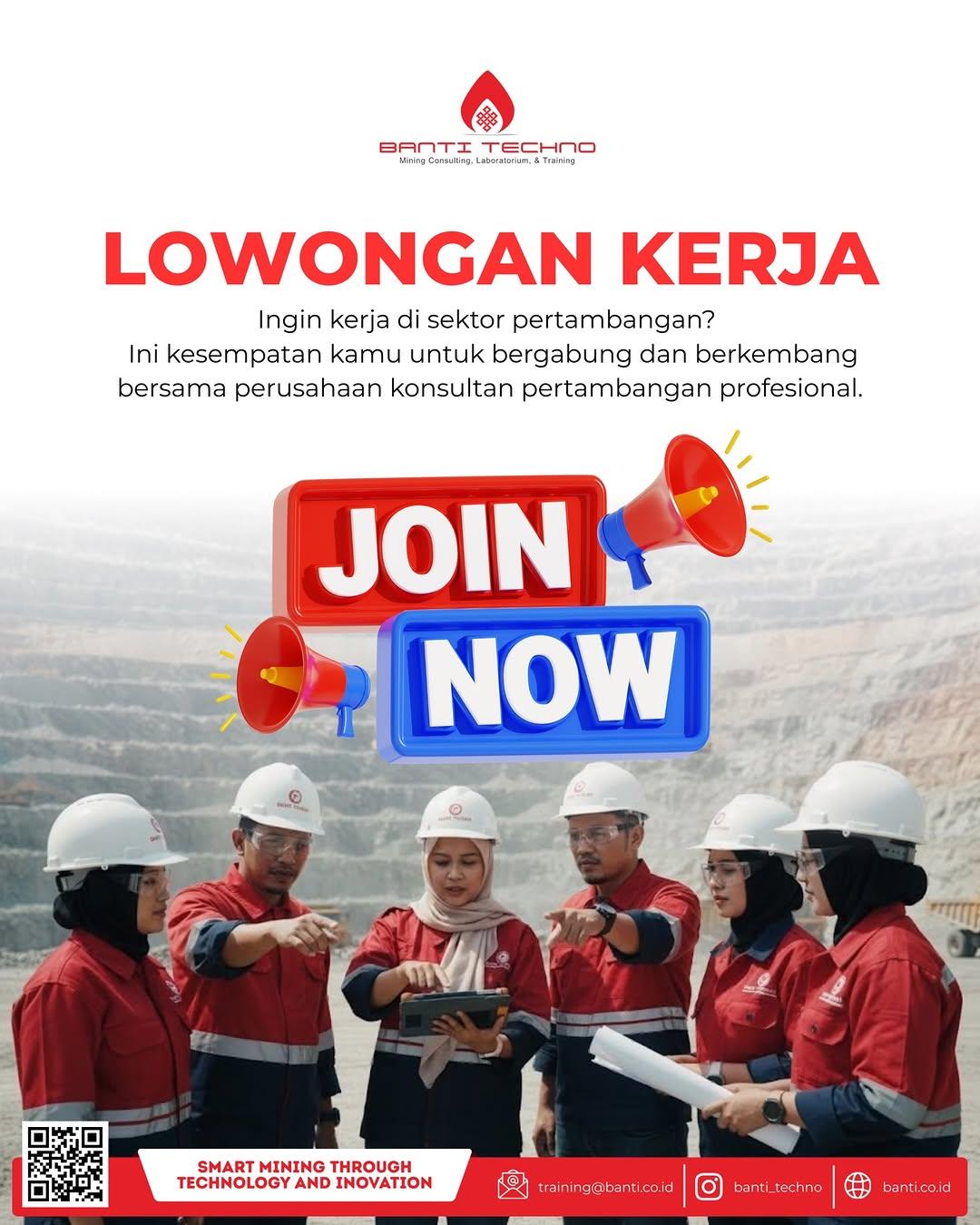 Ingin kerja di sektor pertambangan? ⛏️🔥